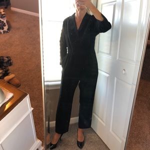 J Crew 365 Black Jumpsuit